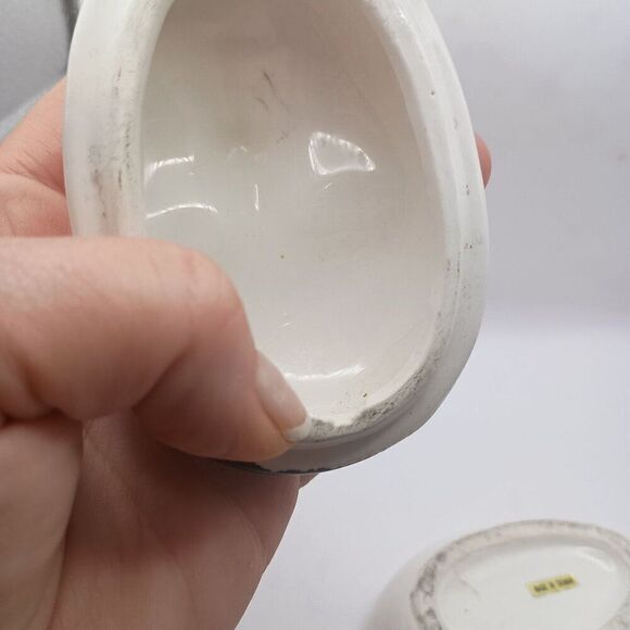 Harlequin Mask Hand Painted Lidded Trinket Box Taiwan 3.5" x 2.5" x 2.5" - READ - Picture 13 of 15